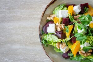 Beet & Goat Cheese Salad